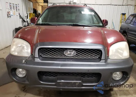 2002 Hyundai Santa Fe Gls z USA, uszkodzony, nr VIN KM8SC73D22U157172